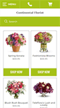 Mobile Screenshot of continentalflorist.net